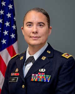 Lt. Col. Amy Cory July 2021- June 2023