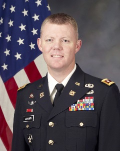 Lt. Col. Benjamin G. Johnson July 2017 - July 2019